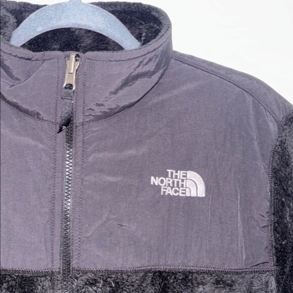 The North Face Black Sherpa Jacket girls size XLarge - Picture 4 of 6